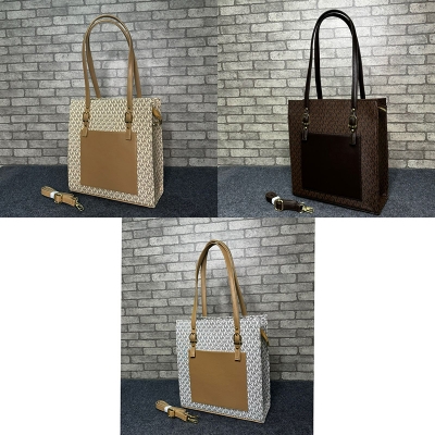 Picture of French spring new trendy women's tote bag temperament rhombic chain bag foreign fashion V grid embroidered big bag women