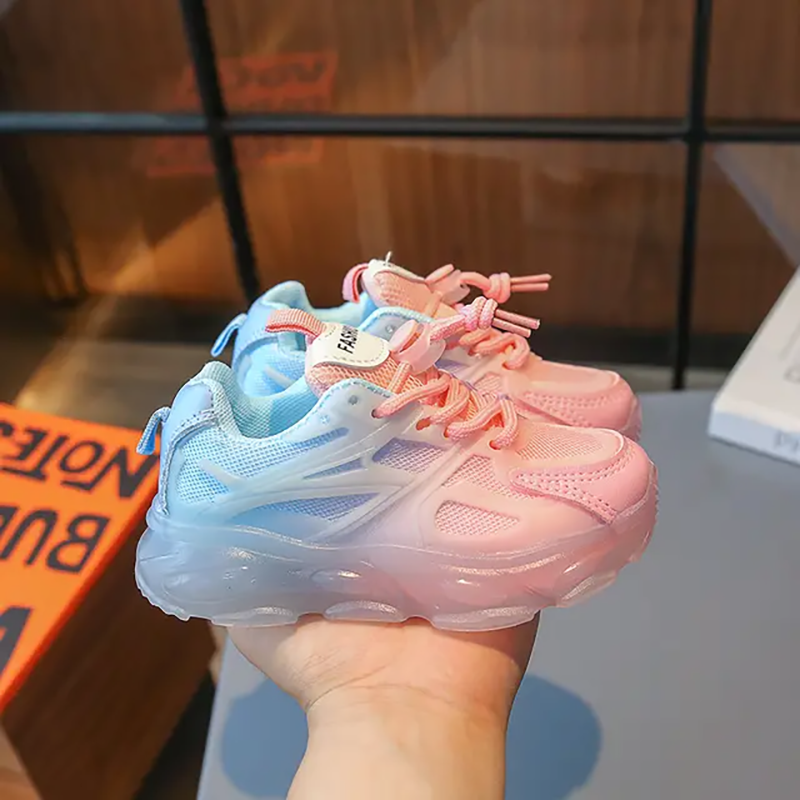 Picture of Children's sneakers, light children's shoes, men's 3-14 years old, children's net shoes, breathable,  baby shoes, spot manufacturers