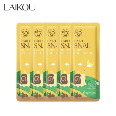 Picture of Snail Maask Moisturizing Refreshing Brightening 1pis skincare tools