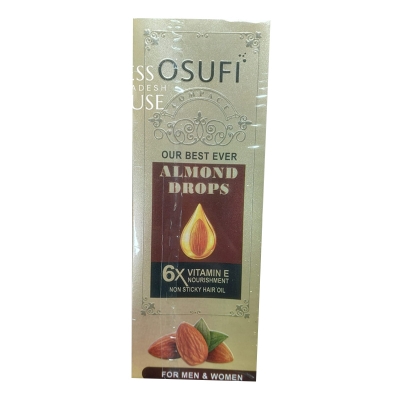 Picture of Osufi Almond Drops Non Sticky Hair Oil For Men & Women