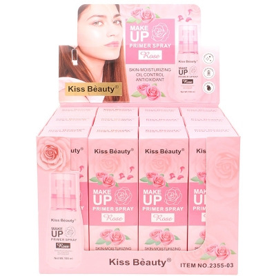 Picture of Kiss Beauty Rose Make Up Primer Spray Skin Moisturizing And Oil Control -100ml