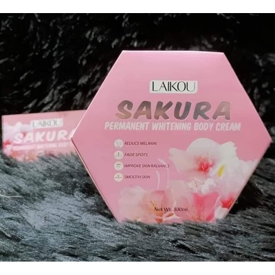 Picture of Laikou Sakura Permanent Body Cream 300ml (Original)1pcs
