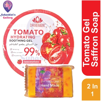 Picture of Tomato gel & Saffron Soap Skin Care Combo 2pcs