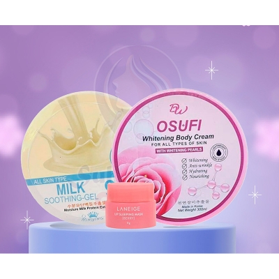 Picture of Fantastic Body Whitening Combo - Korean Milk Soothing Gel | Osufi Body Whitening Cream