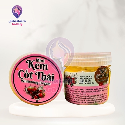 Picture of Kem Cot Thai Body Whitening Cream | Body Cream - 100 G Mini Compact Size