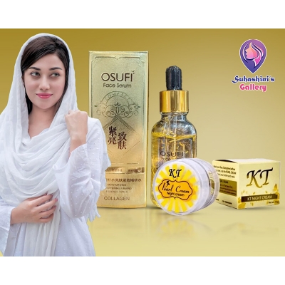 Picture of Suhashini's Absolute Perfect Radiance Skin Lightening Night Special Combo [KT Pearl Night Cream + Osufi Mini Serum]