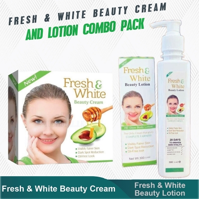 Picture of Fresh And White Beauty Combo Cream & Lotion
