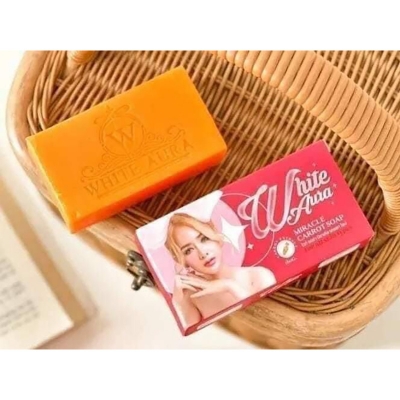 Picture of White Aura Miracle Carrot Soap 160gm 1pcs