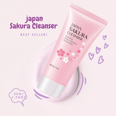 Picture of LAIKOU Japan Sakura Cleanser Face Wash – 50g