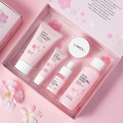 Picture of Japan Sakura Skin Care for Women Combo Set .5 Pcs