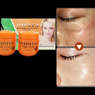 Picture of FEIQUE Papaya Whitening Anti-Freckle Day Night Cream Set 1pcs