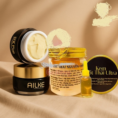 Picture of Alike 8k Plus night cream +Kem cot ultra Body Cream ,Combo 2 pcs