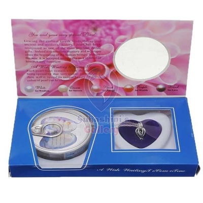 Picture of Wishpearl Romantic Necklace Romantic pearl necklace, anniversary gifts for her, symbolic love jewelry, bridal jewelry, Valentine's Day gift, freshwater pearl pendant.