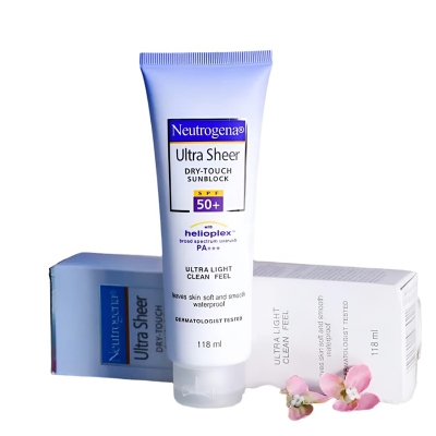 Picture of Neutrogena Ultra Sheer Dry-Touch Sunblock SPF 65+ | Sunscreen Cream 1 pcs