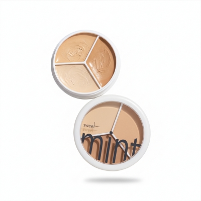 Picture of Sweet Mint Concealer Palette 3 Color Long lasting High Coverage concealer,,1pcs