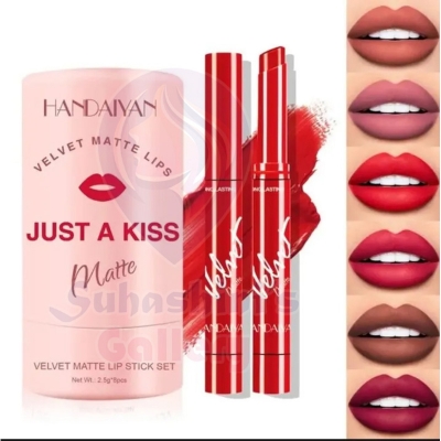 Picture of Handaiyan Just A Kiss Velvet Matte Lipstick Set- 8 Pcs Box