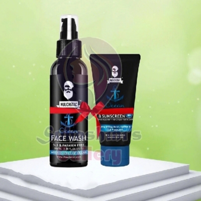Picture of Muuchstac Best Combo For Men [Facewash + Moisturizer & Sunscreen]