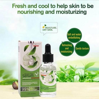 Picture of GREEN TEA SERUM For Prevent skin from the damage of radiation and ultraviolet rays..1pcs