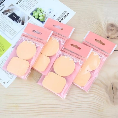 Picture of Makeup Sponge Puff Set 2 Pcs Beauty Blender for Foundation Powder Concealer – Cosmetic Puff for Women Makeup Tools