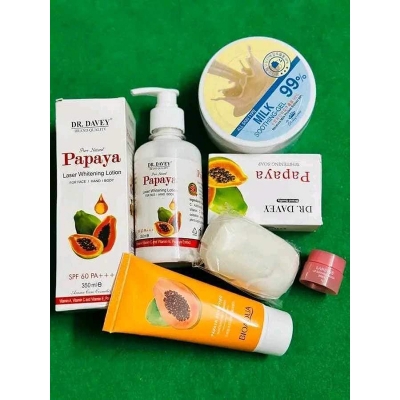 Picture of Papaya Skin Care Combo Offer 5 Pcs Skin Care Products Set