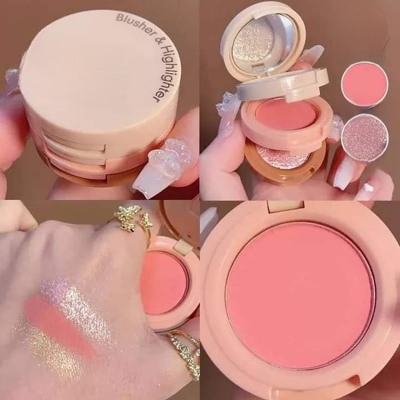 Picture of Miss Lara 3 in 1 Blush Highlighter Palette,EYEBROW ,1pcs