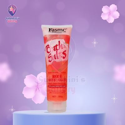 Picture of FASMC Rose Bath Salts Body Massage Scrub - 380g