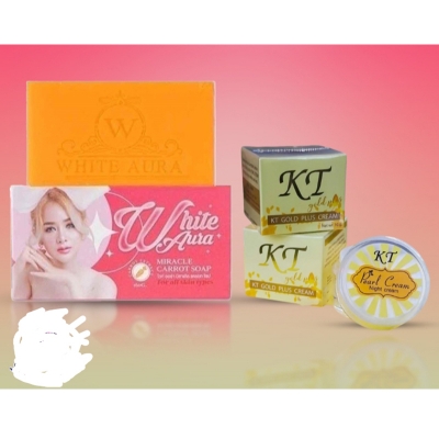 Picture of Bliss Skin Duo –White Aura Soap + KT Night Cream,,2pcs