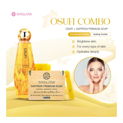 Picture of Osufi luxary combo ( Serum+Soap+ Handian Scrub lip Balm ) 3pcs