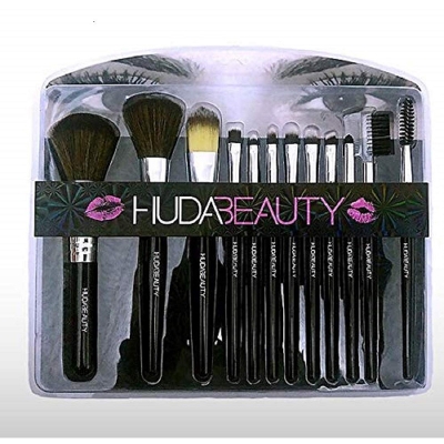 Picture of Beauty Makeup Brush Set 12 Piece Women's Cosmetic Brushes for Eye And Face Application