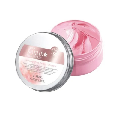 Picture of Laikou Sakura Mud Mask Cream Facial Treatment 90g 1pcs