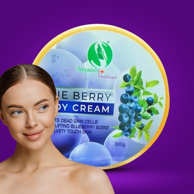 Picture of Sreyansh Healthcare Blueberry Body Cream -300 ML