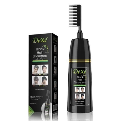 Picture of Dexe Black Hair Shampoo Made in UK 200ml