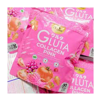 Picture of Manee Gluta Collagen Pink Juice 1 Pack 30 Sachets