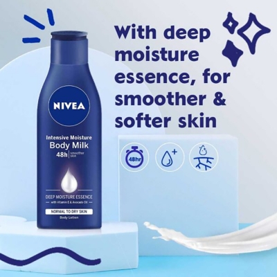 Picture of NIVEA Lotion Body Milk Intensive Moisturiser (200ml)