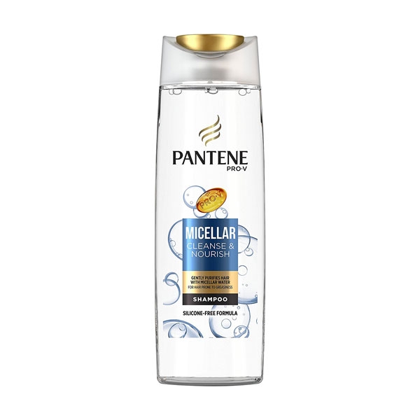 Picture of International  product Hair care Pantene Shampoo micellar used for male/ female - 400 ml