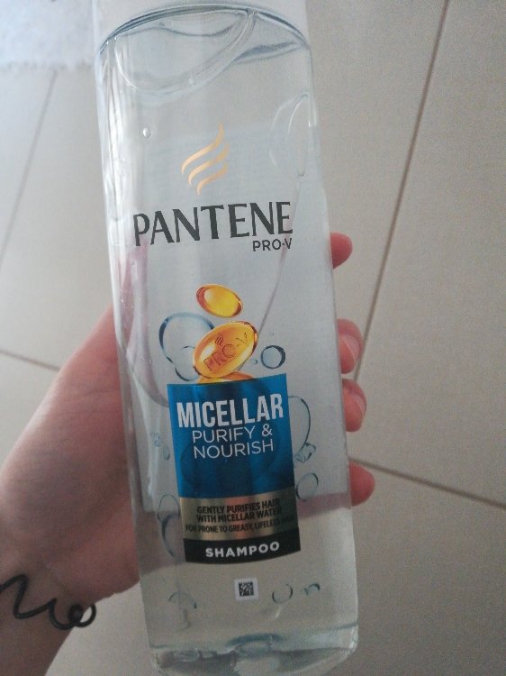 Picture of International  product Hair care Pantene Shampoo micellar used for male/ female - 400 ml