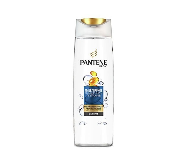 Picture of International  product Hair care Pantene Shampoo micellar used for male/ female - 400 ml