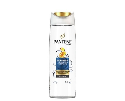 Picture of International  product Hair care Pantene Shampoo micellar used for male/ female - 400 ml