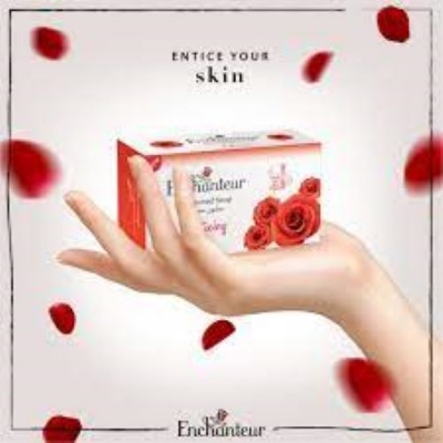 Picture of Enchanteur Enticing Soap used for male/ female - 125 gm