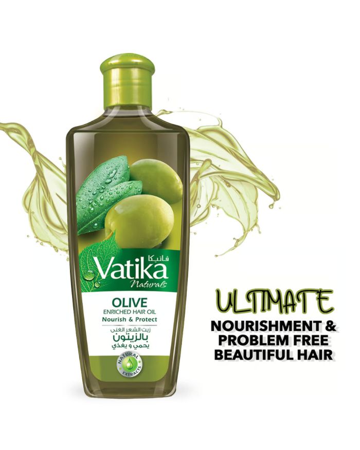 Picture of International UAE product Hair care Vatika OLIVE hair oil - 300 ml