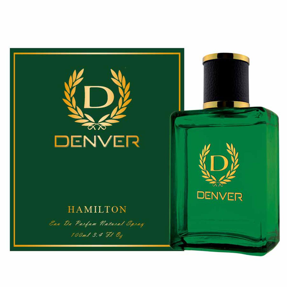 Picture of International Indian product Body perfume party scent Denver HAMILTON Used for male - 100 ml