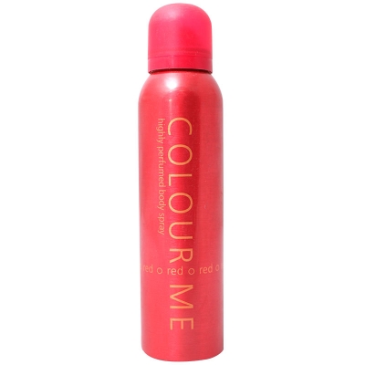 Picture of International UAE product Body Spray Colour Me Red Used for female - 150 ml
