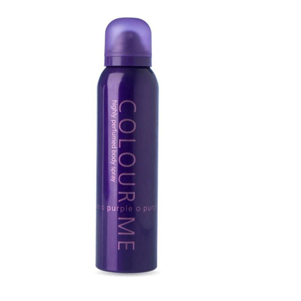 Picture of International UAE product Body Spray Colour Me Purple Used for female - 150 ml