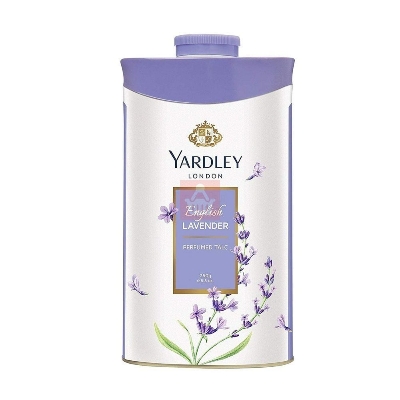 Picture of Yardley English LAVENDER talcum powder used for male/ female/ baby - 250 GM