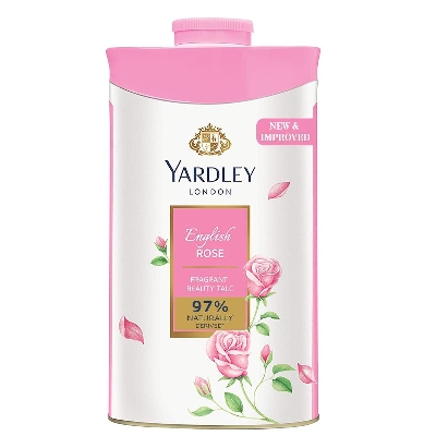 Picture of International England product Yardley English ROSE talcum powder used for male/ female/ baby - 250 GM