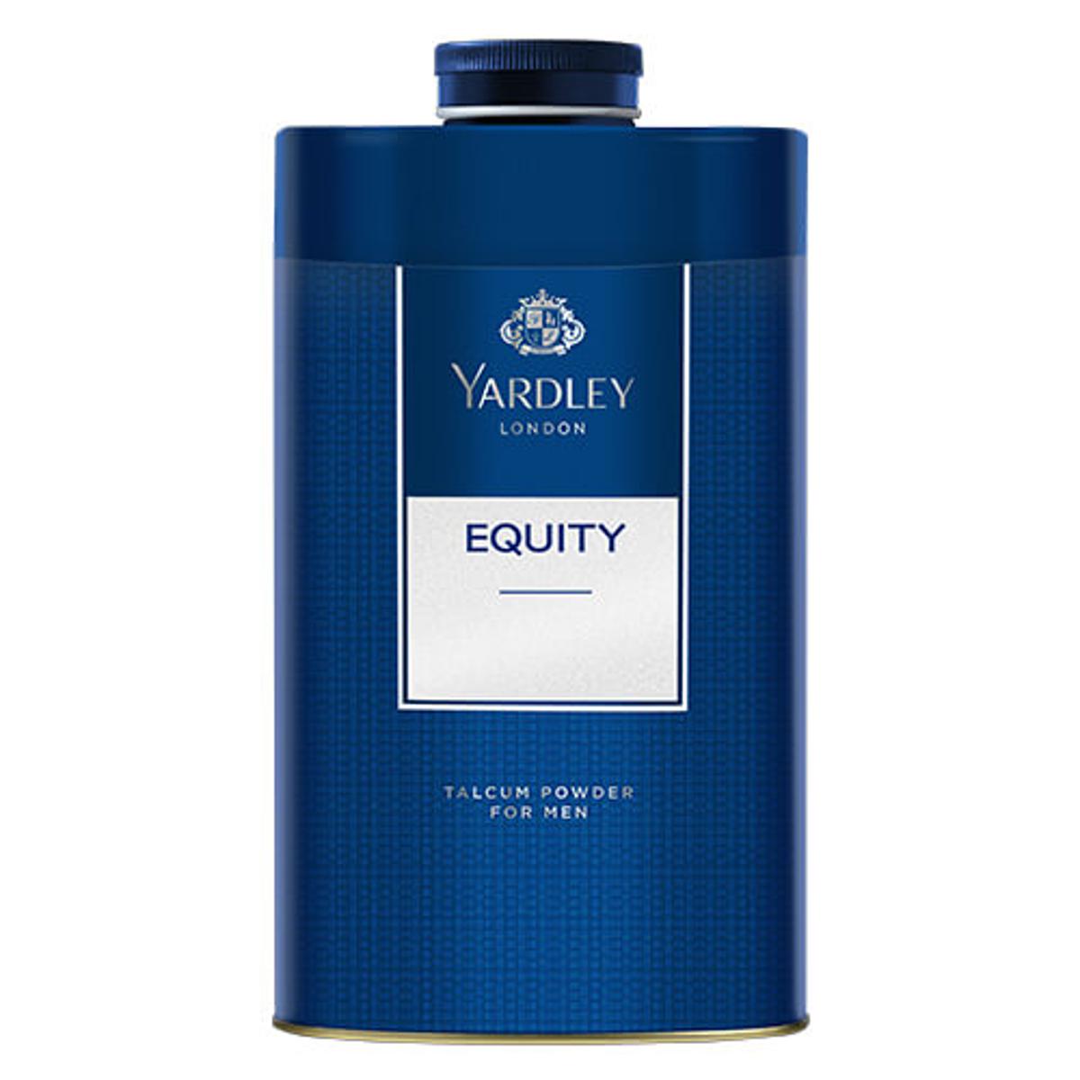 Picture of International England product Yardley EQUITY talcum powder used for male - 250 GM