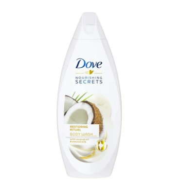 Picture of International NETHERLANDS product Dove RESTORING RITUAL shower gel body wash used for male/ female - 500 ml