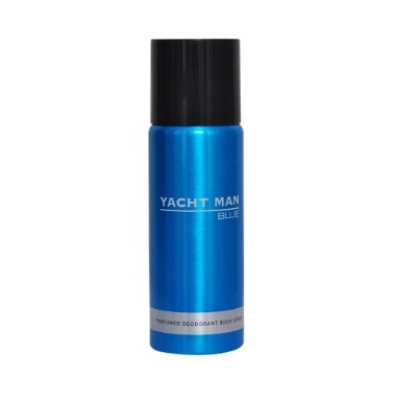 Picture of International UAE product Body Spray Yacht man BLUE used for male - 200 ml