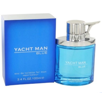 Picture of International UAE product Body perfume party scent Yacht man BLUE scent used for male - 100 ml