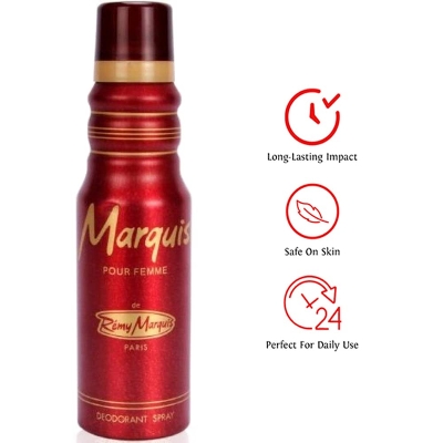 Picture of International product Body spray marquis Pour Femme for female - 175 ml